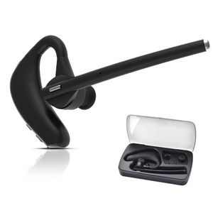 Hands-Free Wireless Headset w/ Mic Bluetooth Earpiece Cell PC Workout Driving